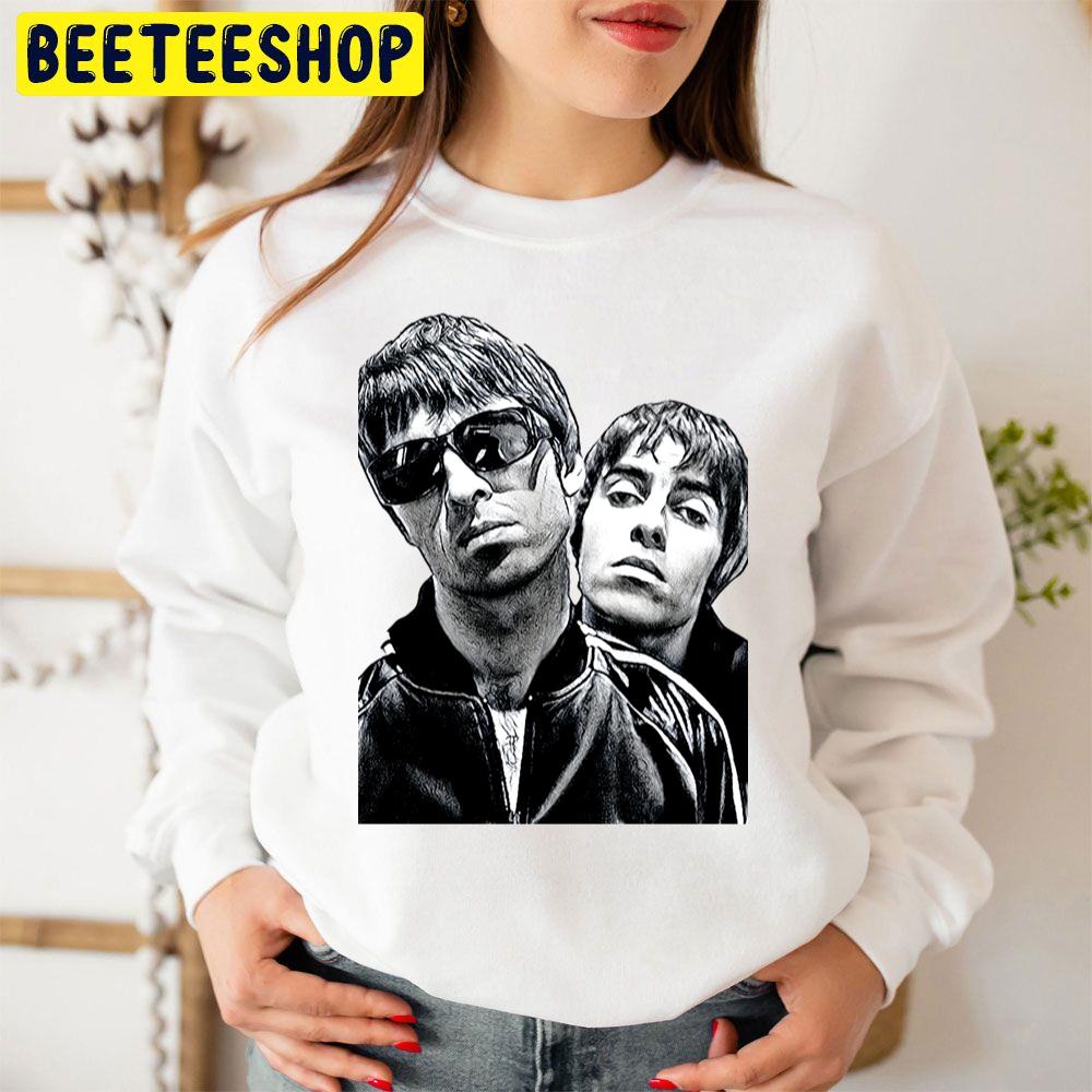 Noel And Liam Gallagher Art Trending Unisex Sweatshirt Noel And Liam Gallagher Art Trending Unisex Sweatshirt