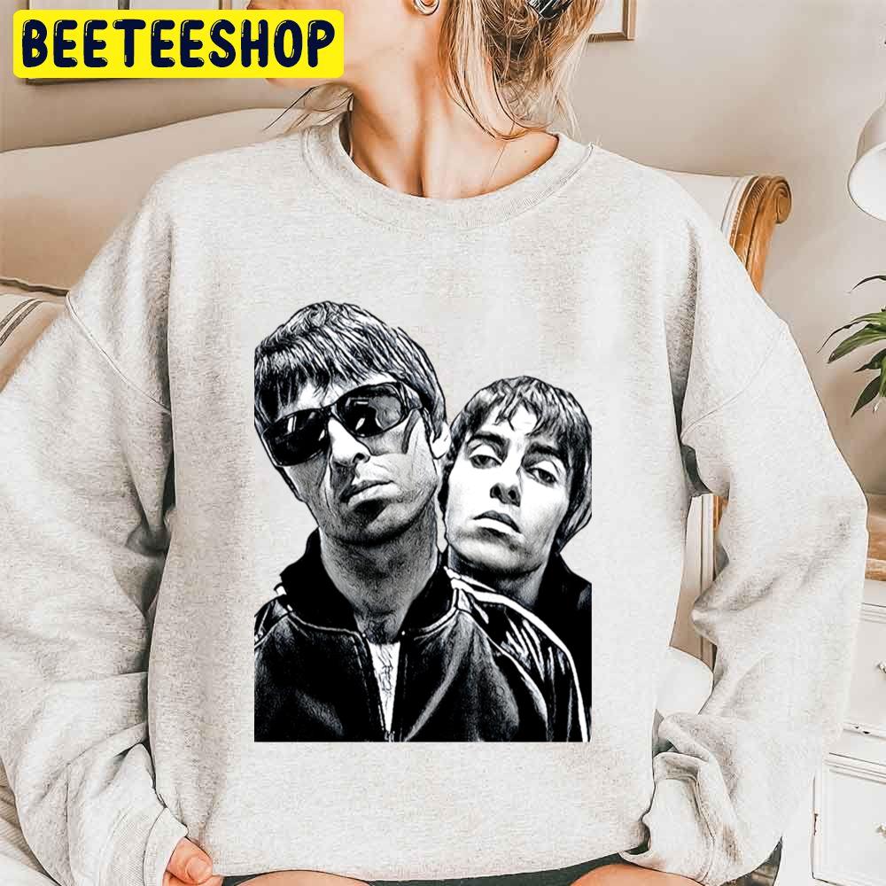 Noel And Liam Gallagher Art Trending Unisex Sweatshirt Noel And Liam Gallagher Art Trending Unisex Sweatshirt