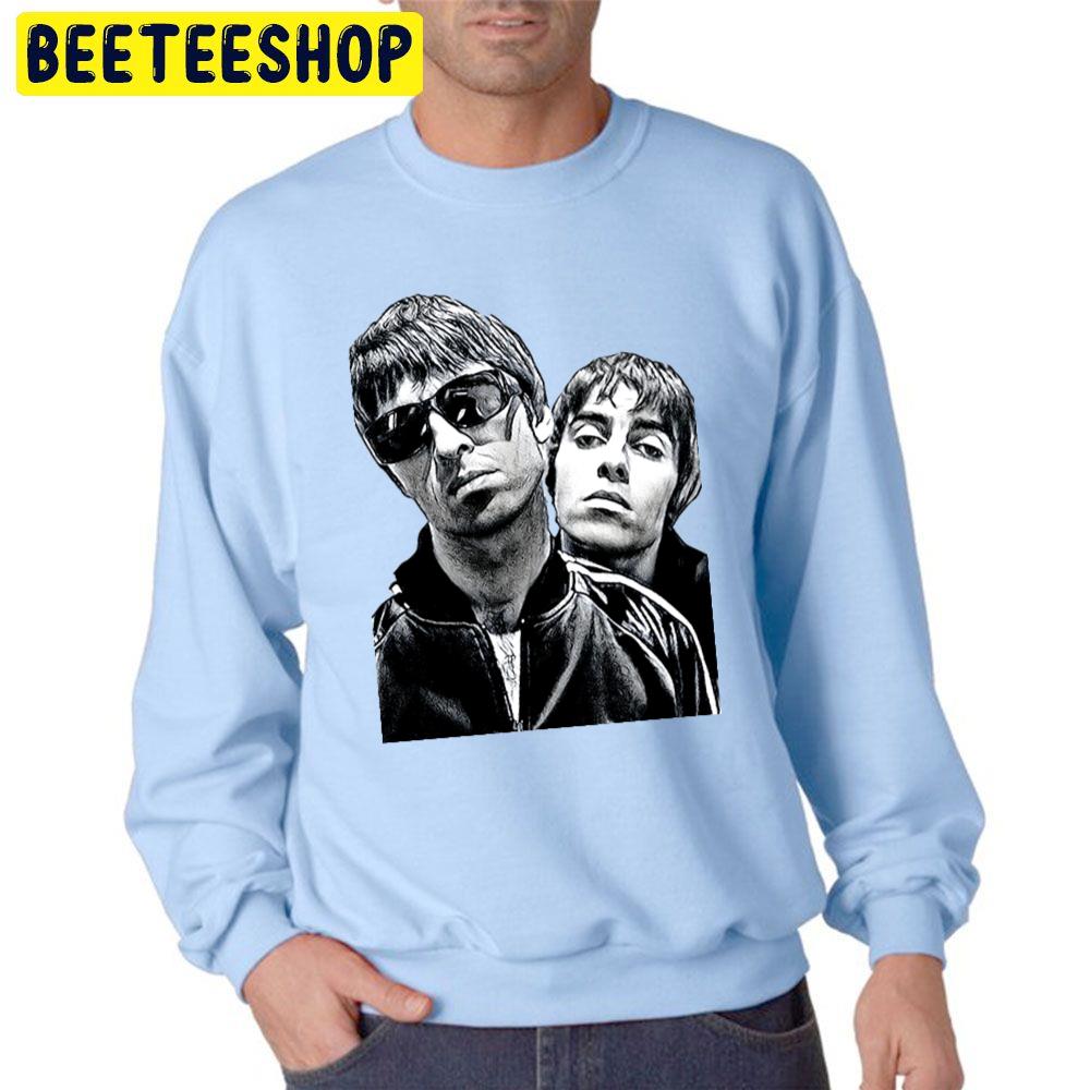 Noel And Liam Gallagher Art Trending Unisex Sweatshirt Noel And Liam Gallagher Art Trending Unisex Sweatshirt