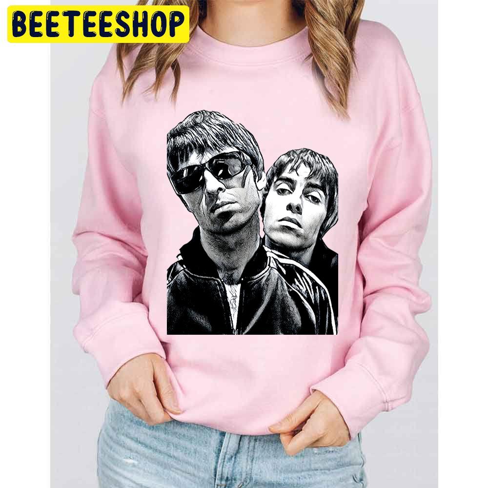 Noel And Liam Gallagher Art Trending Unisex Sweatshirt Noel And Liam Gallagher Art Trending Unisex Sweatshirt