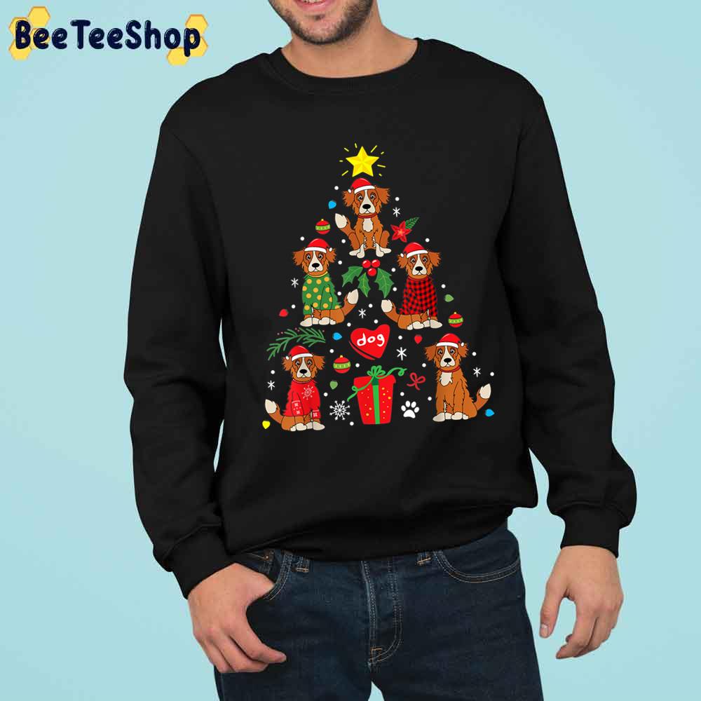 Nova Scotia Duck Tolling Retriever Christmas Toller Dog Tree Trending Unisex Sweatshirt Nova Scotia Duck Tolling Retriever Christmas Toller Dog Tree Trending Unisex Sweatshirt