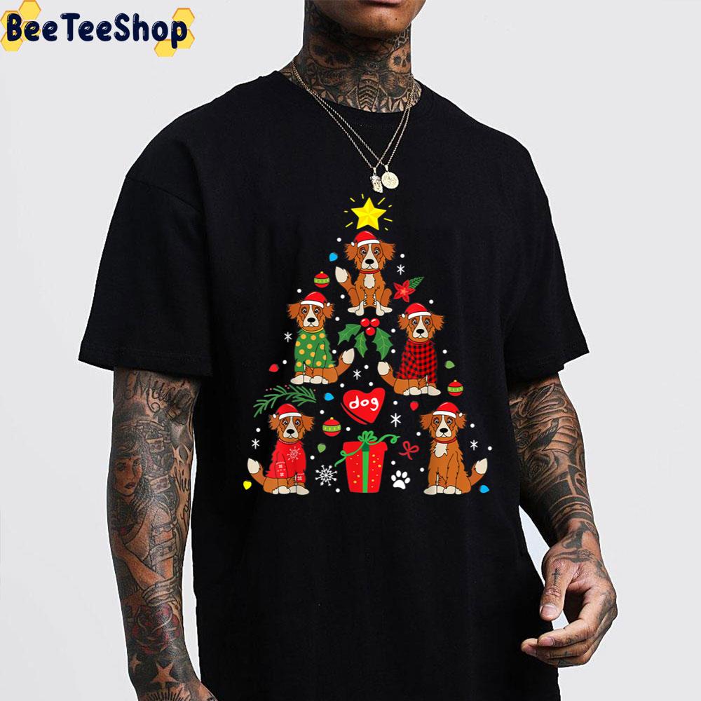 Nova Scotia Duck Tolling Retriever Christmas Toller Dog Tree Trending Unisex Sweatshirt Nova Scotia Duck Tolling Retriever Christmas Toller Dog Tree Trending Unisex Sweatshirt