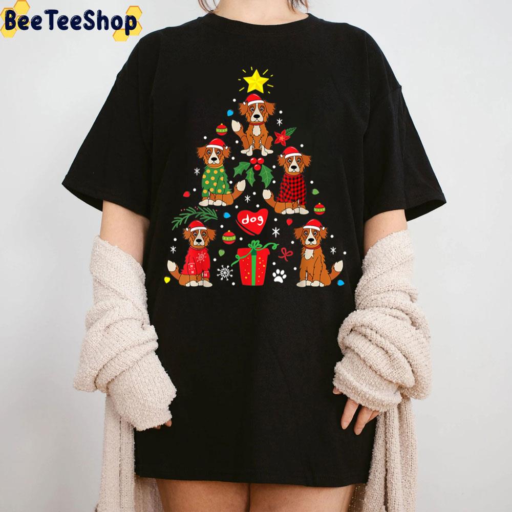 Nova Scotia Duck Tolling Retriever Christmas Toller Dog Tree Trending Unisex Sweatshirt Nova Scotia Duck Tolling Retriever Christmas Toller Dog Tree Trending Unisex Sweatshirt