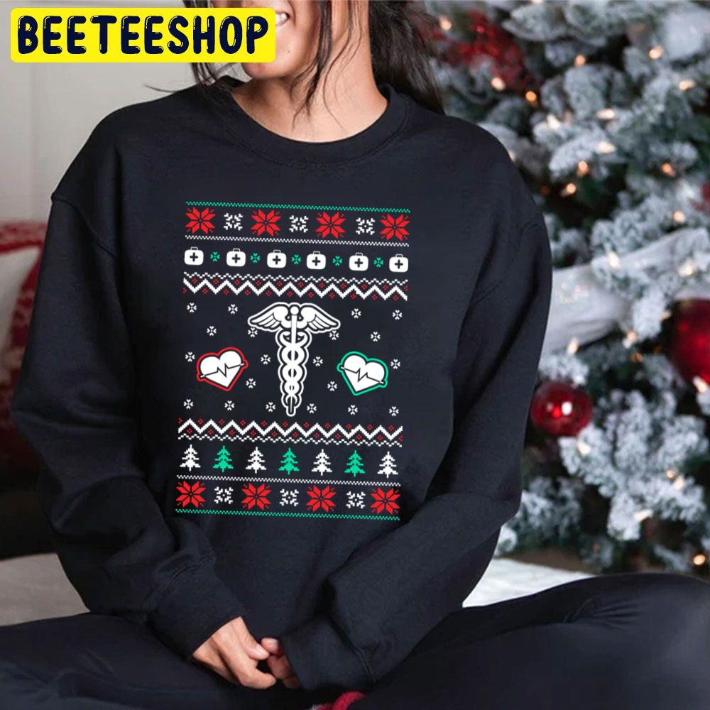 Nurse Knit Christmas Fitted Trending Unisex Hoodie Nurse Knit Christmas Fitted Trending Unisex Hoodie