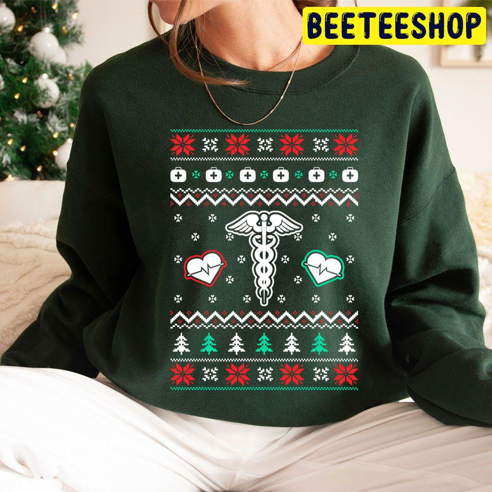 Nurse Knit Christmas Fitted Trending Unisex Hoodie Nurse Knit Christmas Fitted Trending Unisex Hoodie