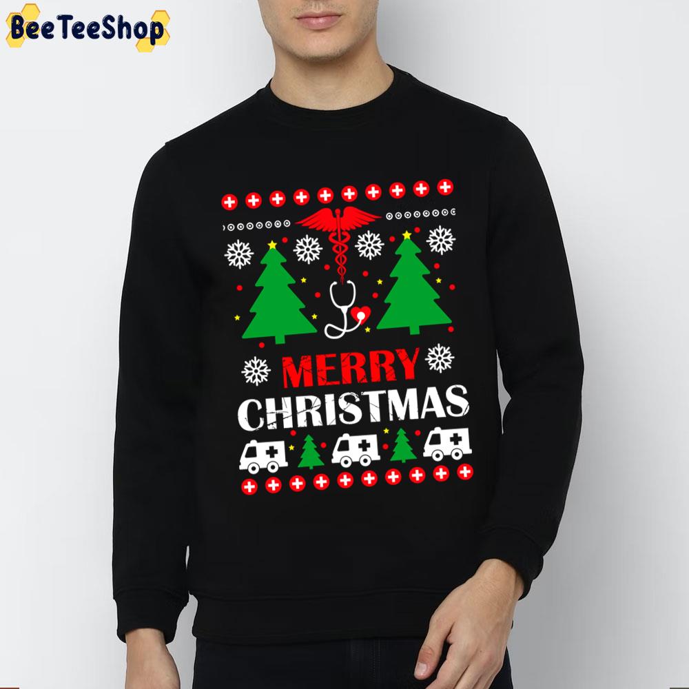 Nurse Knit Merry Christmas Nursing Trending Unisex Sweatshirt Nurse Knit Merry Christmas Nursing Trending Unisex Sweatshirt
