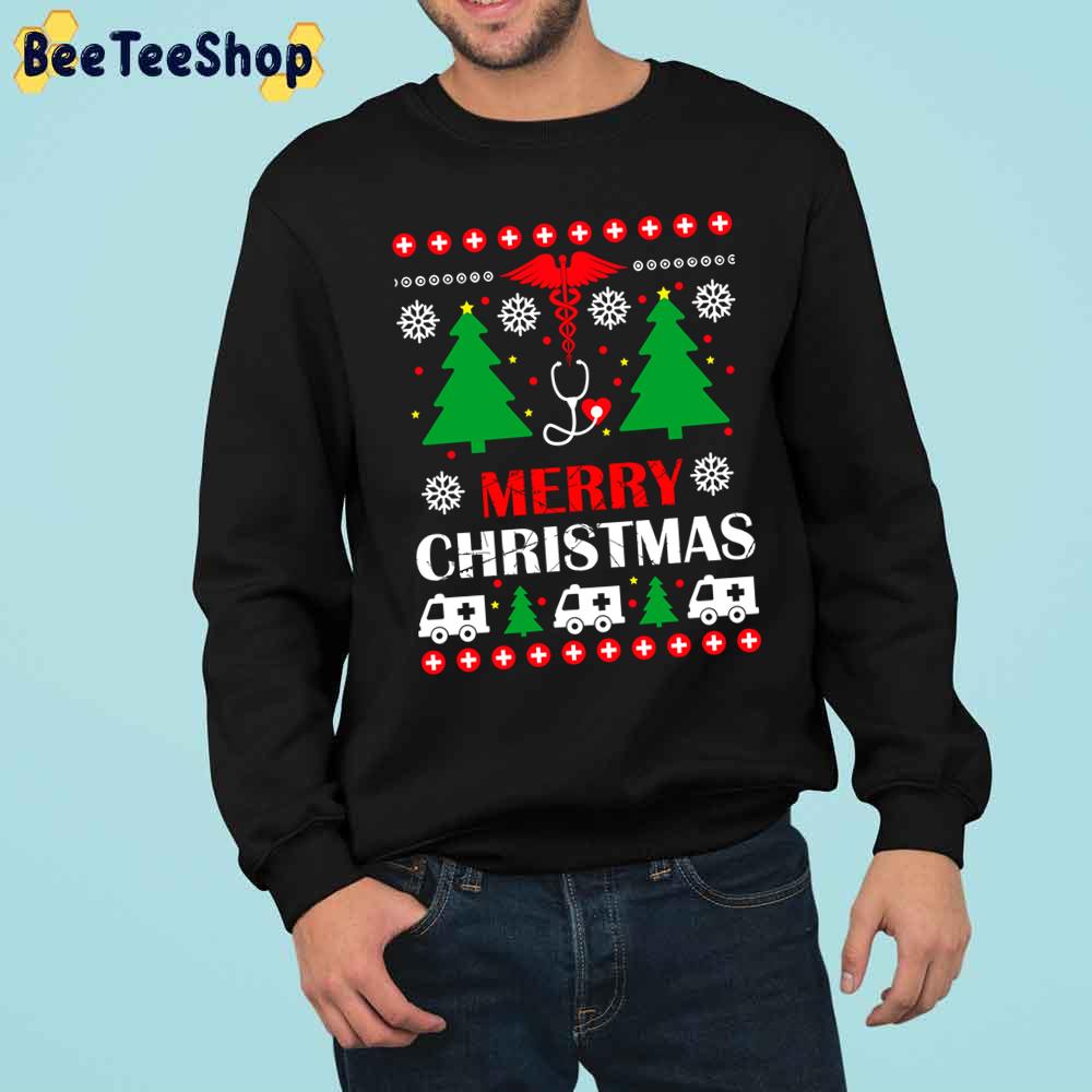 Nurse Knit Merry Christmas Nursing Trending Unisex Sweatshirt Nurse Knit Merry Christmas Nursing Trending Unisex Sweatshirt