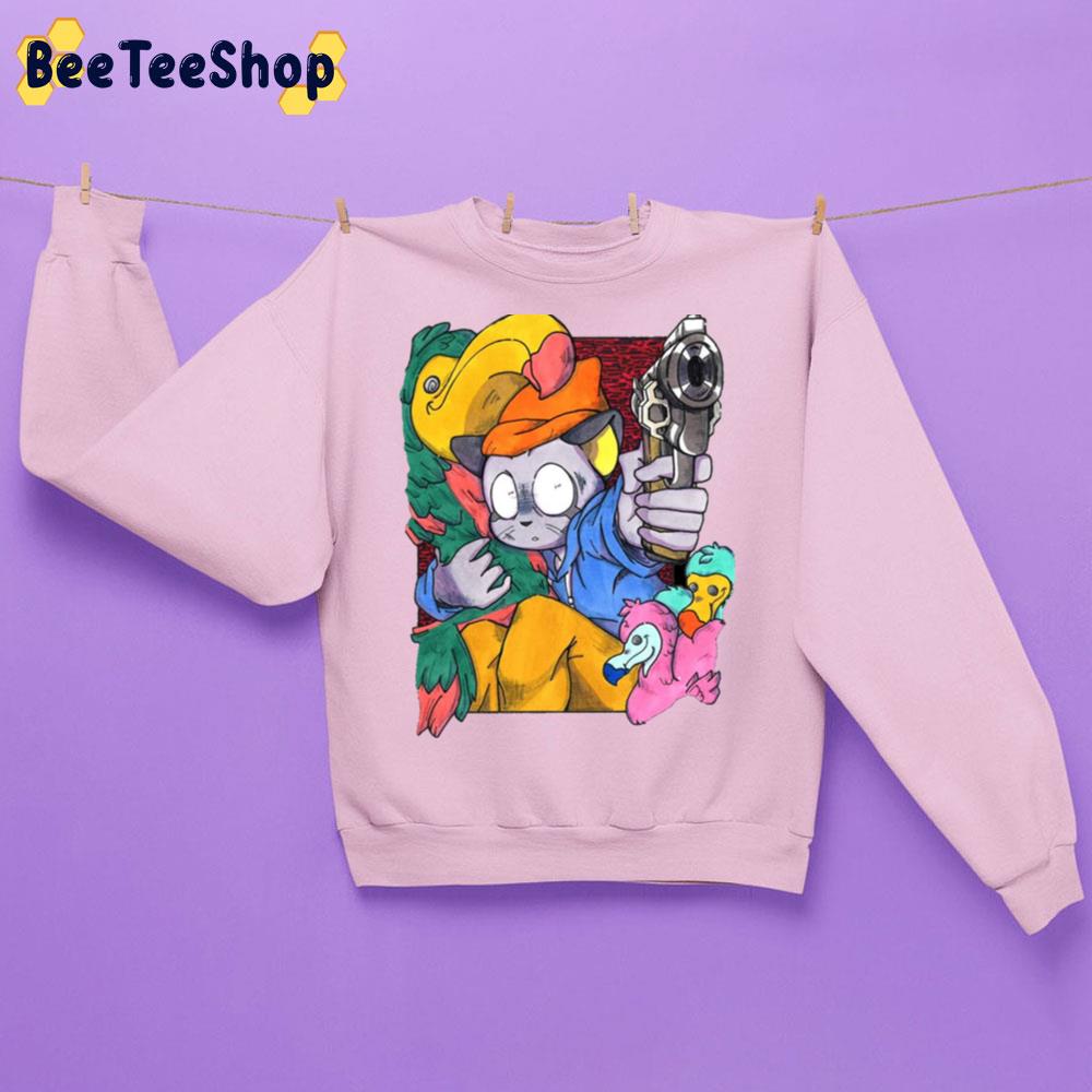 Odd Taxi Tanaka Holding On Dodos Trending Unisex Sweatshirt Odd Taxi Tanaka Holding On Dodos Trending Unisex Sweatshirt