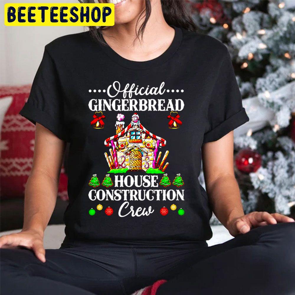 Official Gingerbread House Construction Christmas Crew Trending Unisex Hoodie Official Gingerbread House Construction Christmas Crew Trending Unisex Hoodie