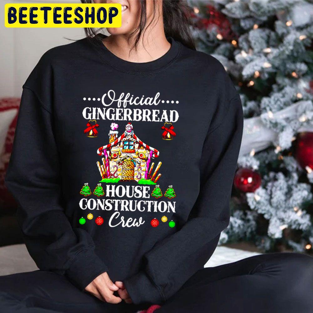 Official Gingerbread House Construction Christmas Crew Trending Unisex Hoodie Official Gingerbread House Construction Christmas Crew Trending Unisex Hoodie