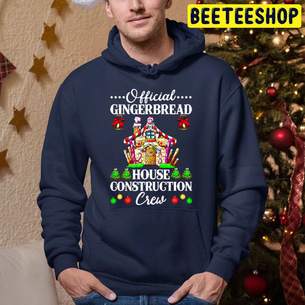 Official Gingerbread House Construction Christmas Crew Trending Unisex Hoodie Official Gingerbread House Construction Christmas Crew Trending Unisex Hoodie