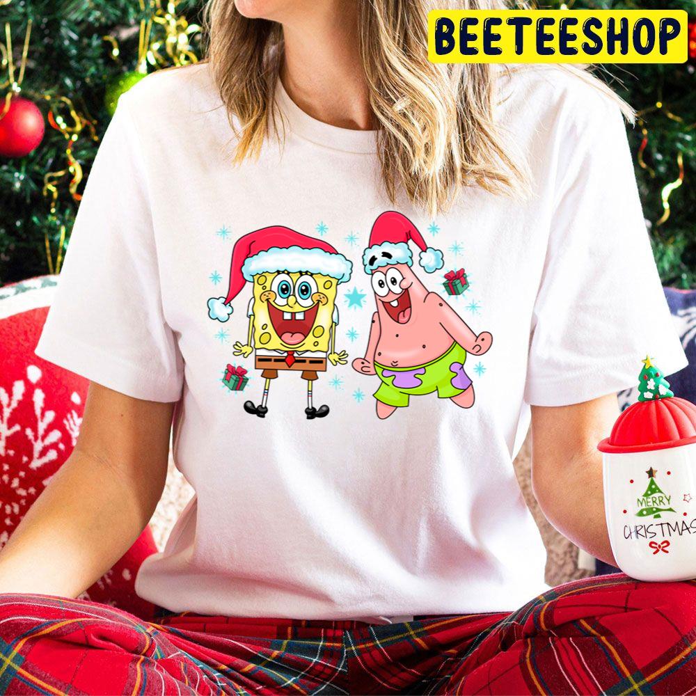 Oh Spongebob Patrick Star Merry Christmas Trending Unisex Hoodie Oh Spongebob Patrick Star Merry Christmas Trending Unisex Hoodie
