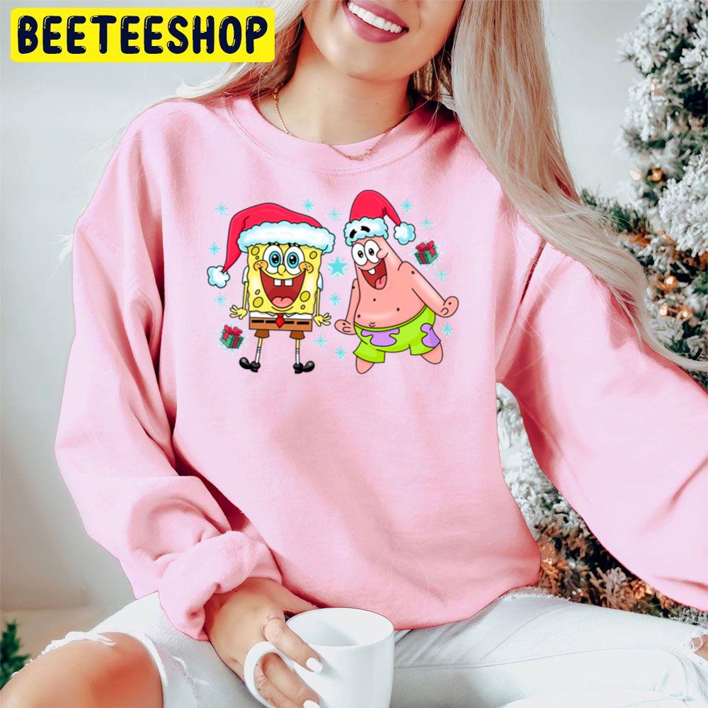 Oh Spongebob Patrick Star Merry Christmas Trending Unisex Hoodie Oh Spongebob Patrick Star Merry Christmas Trending Unisex Hoodie