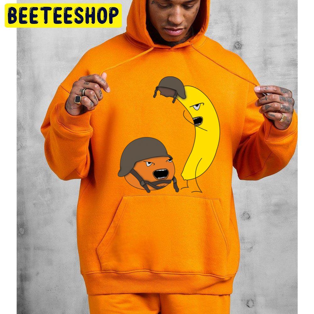 Orange Yelling At Banana Girly Fitted Short Sleeve Fitted Trending Unisex Hoodie Orange Yelling At Banana Girly Fitted Short Sleeve Fitted Trending Unisex Hoodie