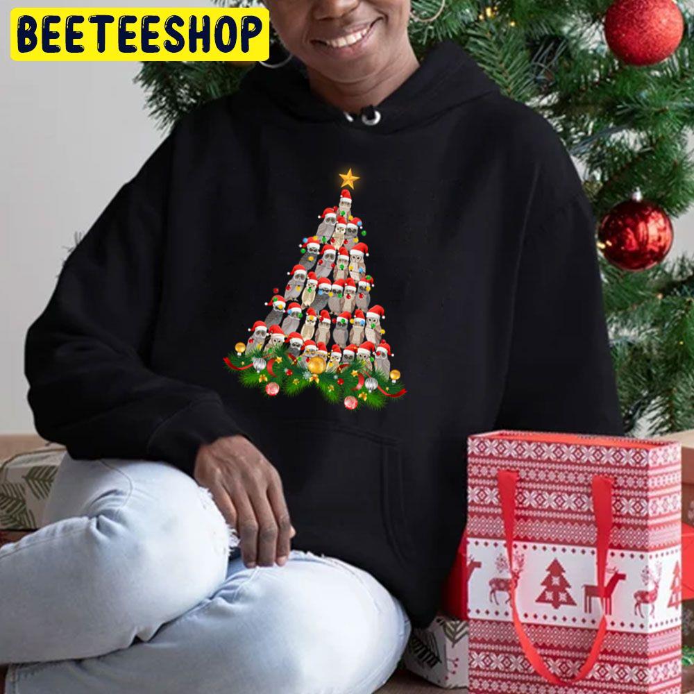 Owl Christmas Tree Merry Christmas Trending Unisex Hoodie Owl Christmas Tree Merry Christmas Trending Unisex Hoodie