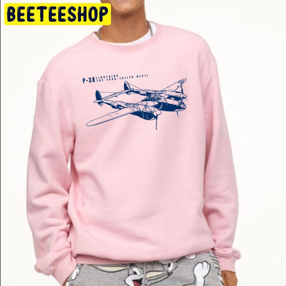 P-38 Lightning The Fork Tailed Devil Trending Unisex Sweatshirt P-38 Lightning The Fork Tailed Devil Trending Unisex Sweatshirt