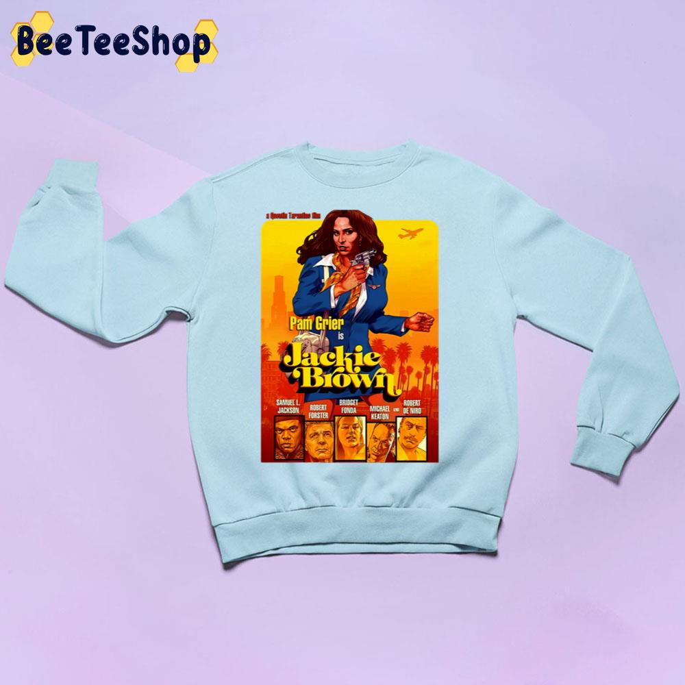 Pam Grier Jackie Brown Original Rare & Genuine Film Cell Pop Art Trending Unisex Sweatshirt Pam Grier Jackie Brown Original Rare & Genuine Film Cell Pop Art Trending Unisex Sweatshirt