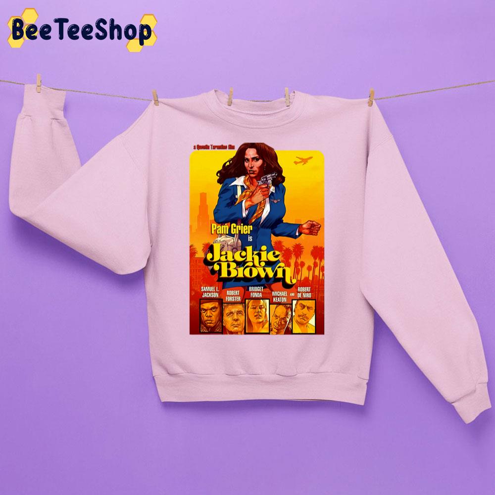 Pam Grier Jackie Brown Original Rare & Genuine Film Cell Pop Art Trending Unisex Sweatshirt Pam Grier Jackie Brown Original Rare & Genuine Film Cell Pop Art Trending Unisex Sweatshirt