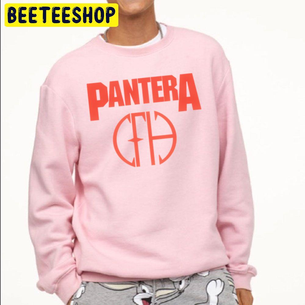 Pantera Red Logo Trending Unisex Sweatshirt Pantera Red Logo Trending Unisex Sweatshirt
