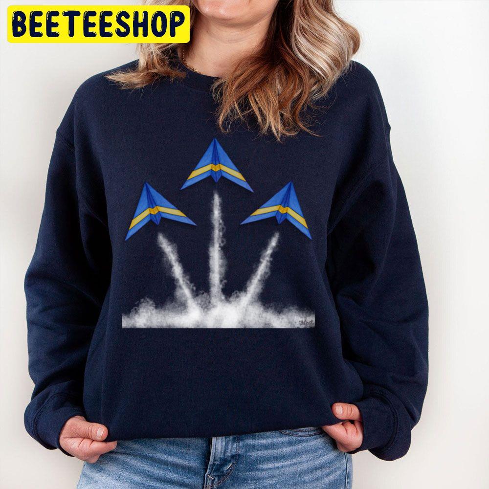 Paper Blue Angels Trending Unisex Sweatshirt Paper Blue Angels Trending Unisex Sweatshirt