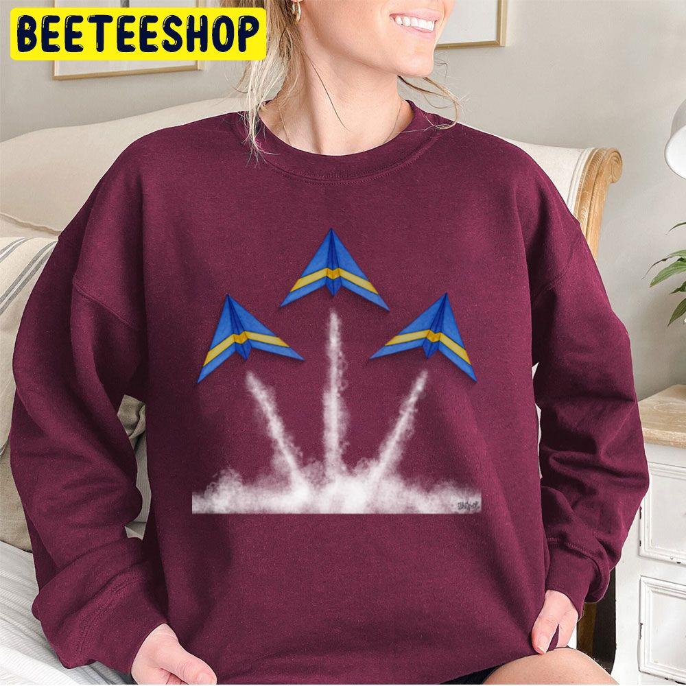 Paper Blue Angels Trending Unisex Sweatshirt Paper Blue Angels Trending Unisex Sweatshirt