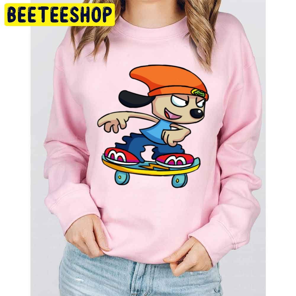 Parappa The Rapper Sketaboarding Trending Unisex Sweatshirt Parappa The Rapper Sketaboarding Trending Unisex Sweatshirt