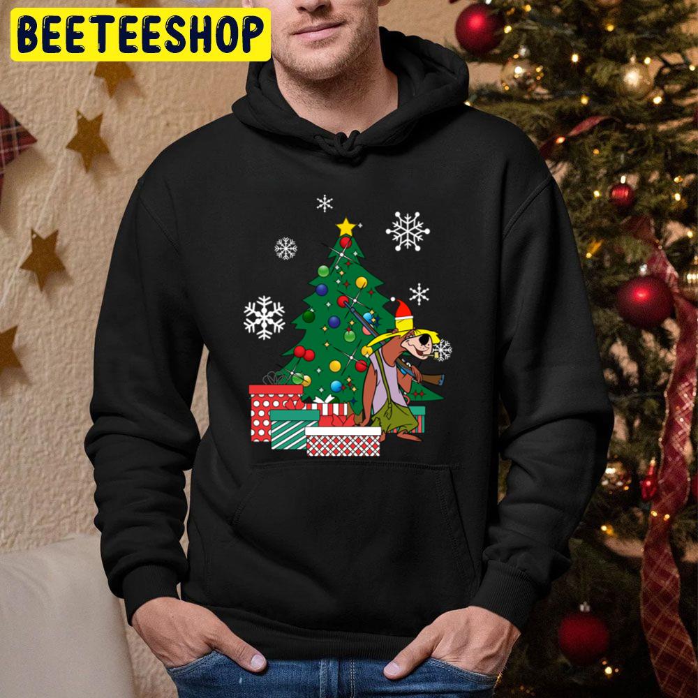 Paw Rugg Around The Christmas Tree Hillbilly Bears Trending Unisex Hoodie Paw Rugg Around The Christmas Tree Hillbilly Bears Trending Unisex Hoodie