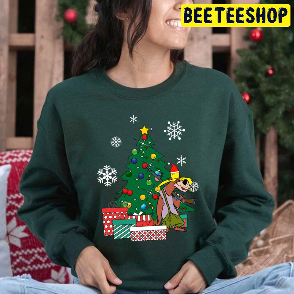 Paw Rugg Around The Christmas Tree Hillbilly Bears Trending Unisex Hoodie Paw Rugg Around The Christmas Tree Hillbilly Bears Trending Unisex Hoodie