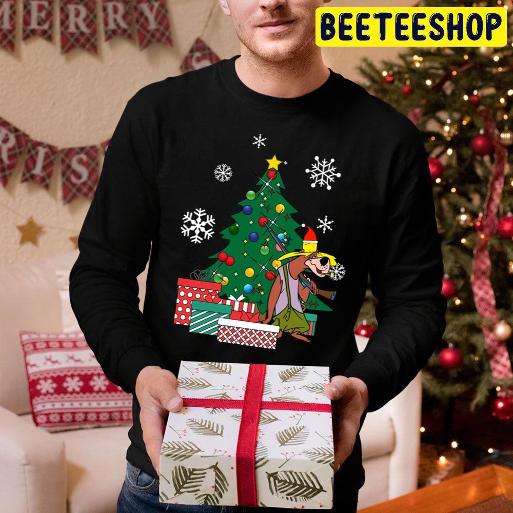 Paw Rugg Around The Christmas Tree Hillbilly Bears Trending Unisex Hoodie Paw Rugg Around The Christmas Tree Hillbilly Bears Trending Unisex Hoodie