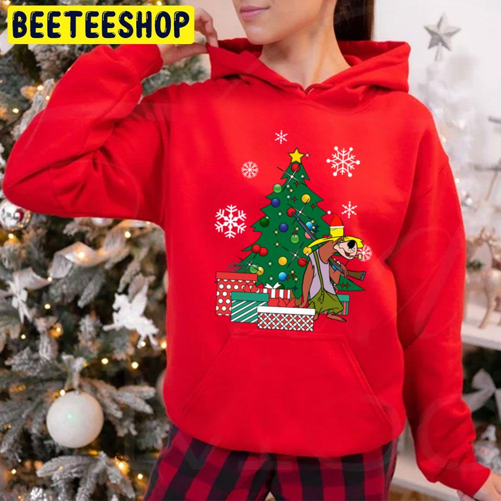 Paw Rugg Around The Christmas Tree Hillbilly Bears Trending Unisex Hoodie Paw Rugg Around The Christmas Tree Hillbilly Bears Trending Unisex Hoodie