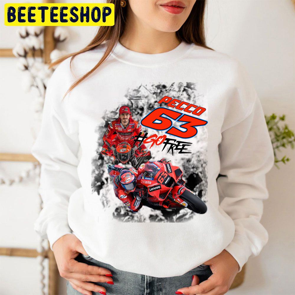 Pecco Bagnaia Francesco Bagnaia 2022 Moto Gp 63 Trending Unisex Sweatshirt Pecco Bagnaia Francesco Bagnaia 2022 Moto Gp 63 Trending Unisex Sweatshirt
