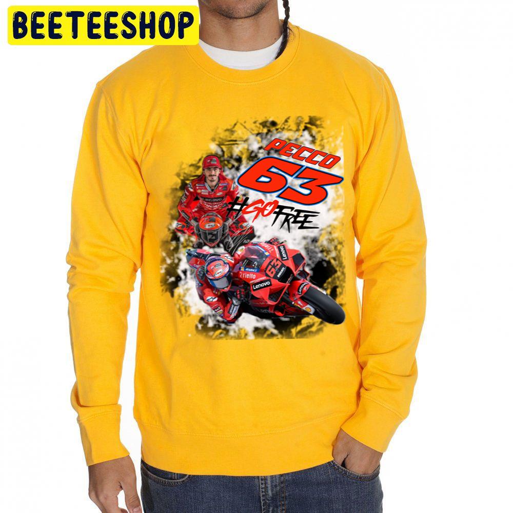 Pecco Bagnaia Francesco Bagnaia 2022 Moto Gp 63 Trending Unisex Sweatshirt Pecco Bagnaia Francesco Bagnaia 2022 Moto Gp 63 Trending Unisex Sweatshirt