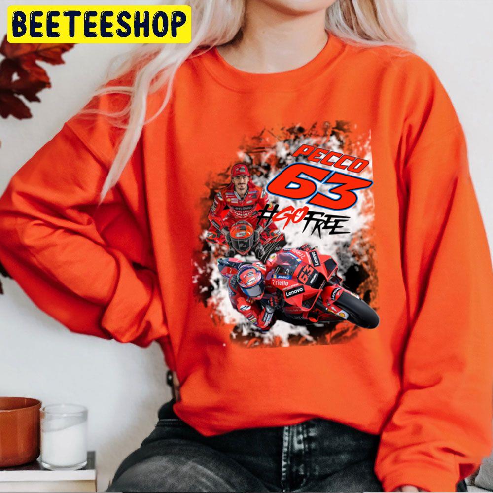 Pecco Bagnaia Francesco Bagnaia 2022 Moto Gp 63 Trending Unisex Sweatshirt Pecco Bagnaia Francesco Bagnaia 2022 Moto Gp 63 Trending Unisex Sweatshirt
