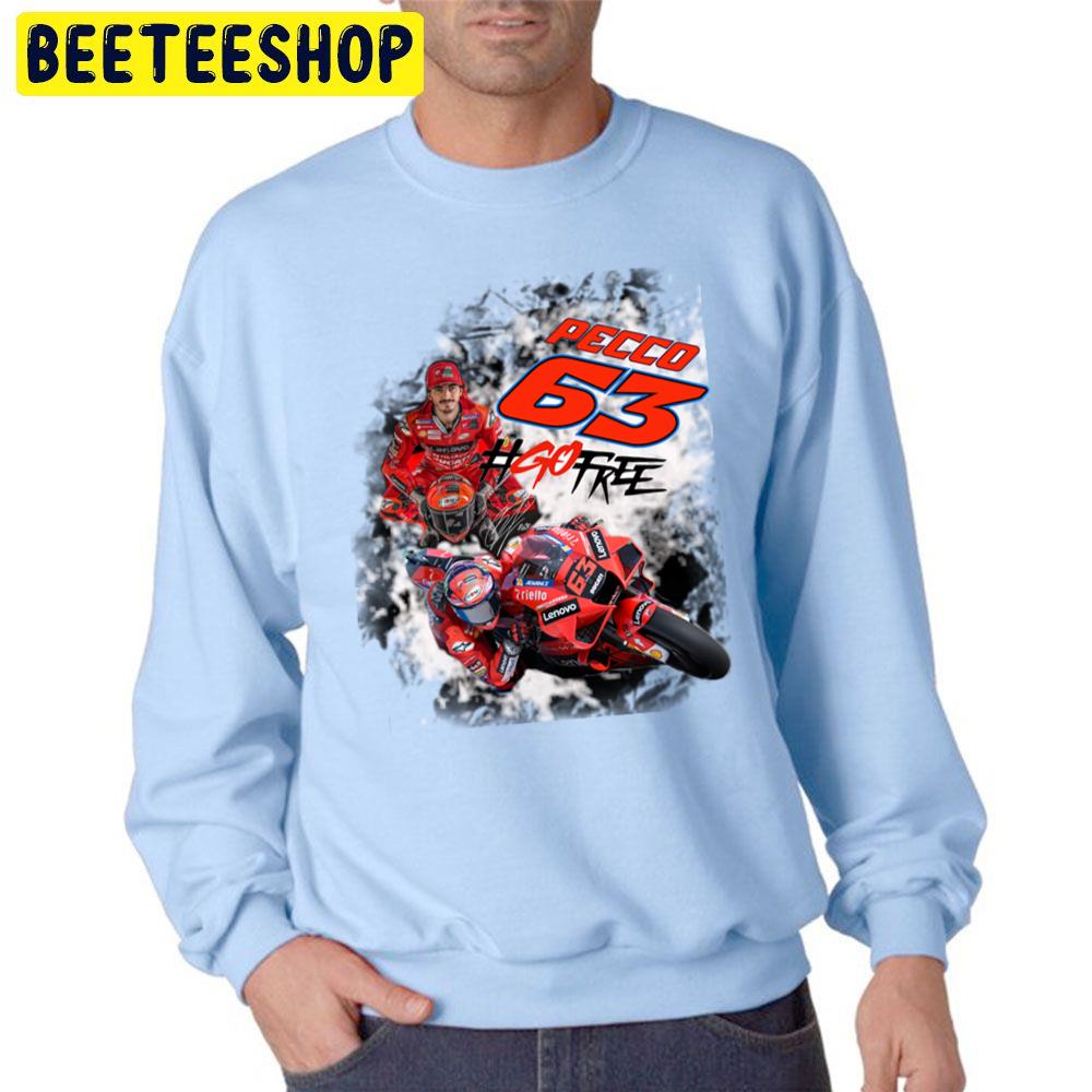 Pecco Bagnaia Francesco Bagnaia 2022 Moto Gp 63 Trending Unisex Sweatshirt Pecco Bagnaia Francesco Bagnaia 2022 Moto Gp 63 Trending Unisex Sweatshirt