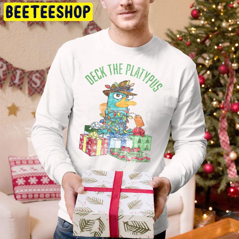 Perry Deck The Platypus Christmas Trending Unisex Hoodie Perry Deck The Platypus Christmas Trending Unisex Hoodie