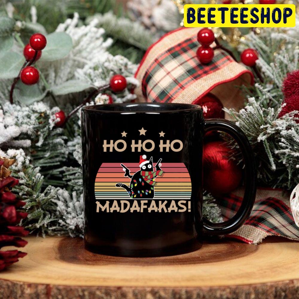 Pew Pew Cat Ho Ho Ho Madafakas Christmas Trending Unisex Hoodie Pew Pew Cat Ho Ho Ho Madafakas Christmas Trending Unisex Hoodie