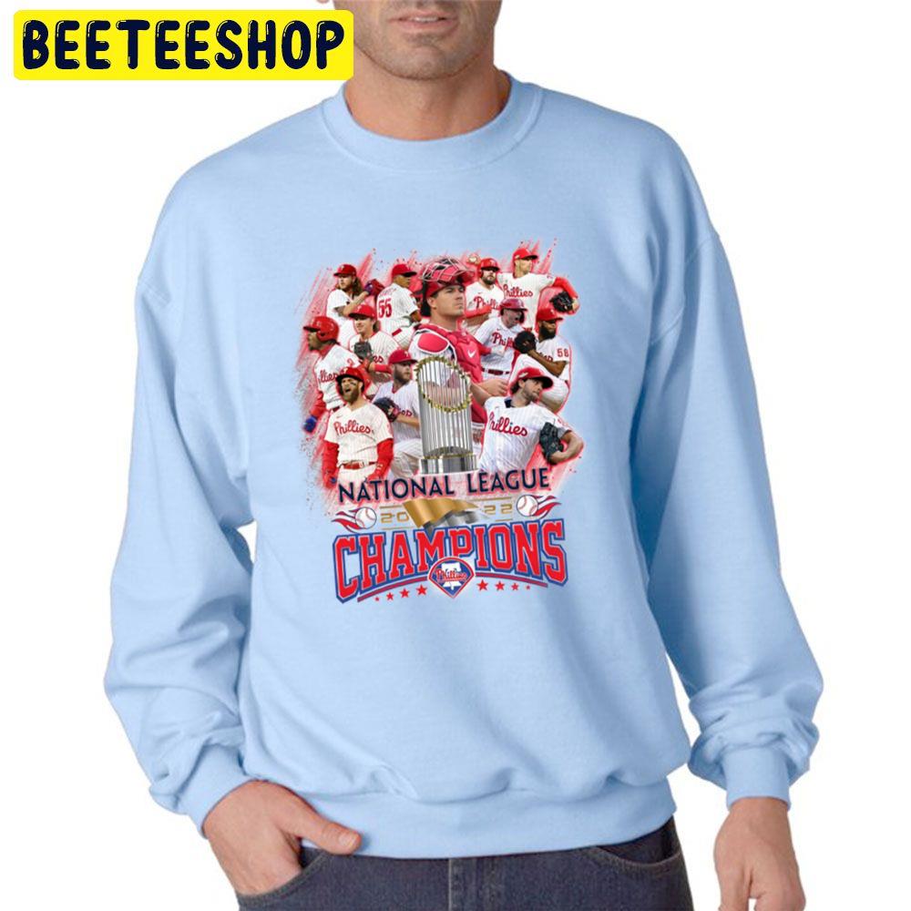 Philadelphia Phillies National League Champions 2022 Trending Unisex Sweathsirt Philadelphia Phillies National League Champions 2022 Trending Unisex Sweathsirt