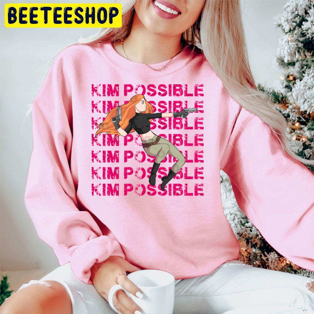 Pink Art Kim Possible Cartoons Trending Unisex Hoodie Pink Art Kim Possible Cartoons Trending Unisex Hoodie