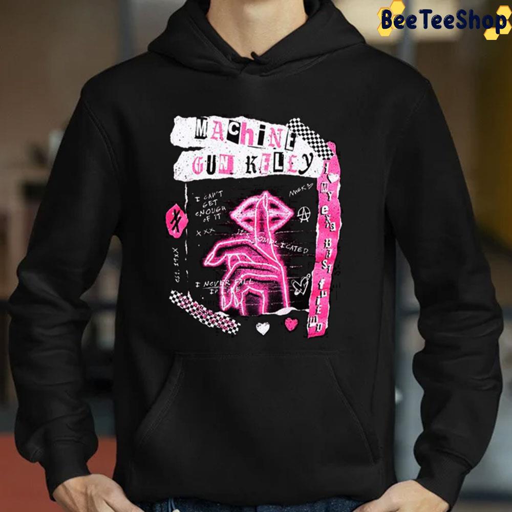 Pink Art Machine Gun Kelly Trending Unisex Sweatshirt Pink Art Machine Gun Kelly Trending Unisex Sweatshirt