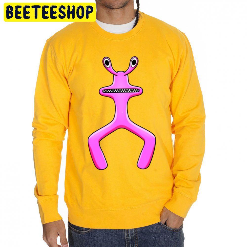 Pink Rainbow Friend Roblox Game Trending Unisex Sweatshirt Pink Rainbow Friend Roblox Game Trending Unisex Sweatshirt