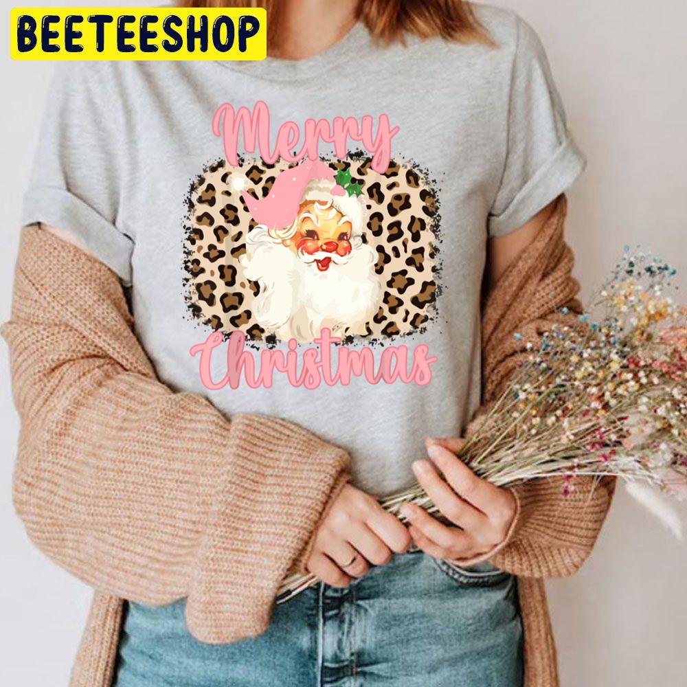 Pink Santa Claus Retro Vintage Christmas Trending Unisex T Shirt Pink Santa Claus Retro Vintage Christmas Trending Unisex T Shirt