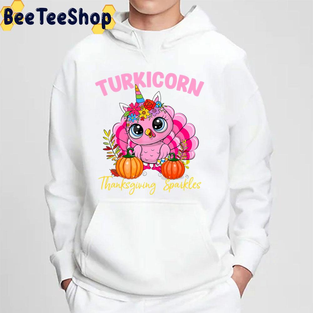 Pink Turkicorn Unicorn Turkey Funny Thanksgiving Trending Unisex Sweatshirt Pink Turkicorn Unicorn Turkey Funny Thanksgiving Trending Unisex Sweatshirt