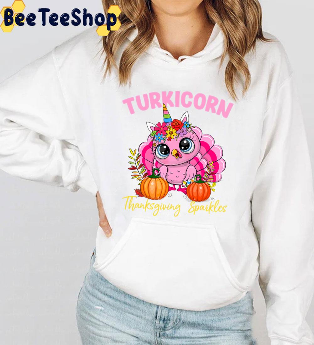 Pink Turkicorn Unicorn Turkey Funny Thanksgiving Trending Unisex Sweatshirt Pink Turkicorn Unicorn Turkey Funny Thanksgiving Trending Unisex Sweatshirt