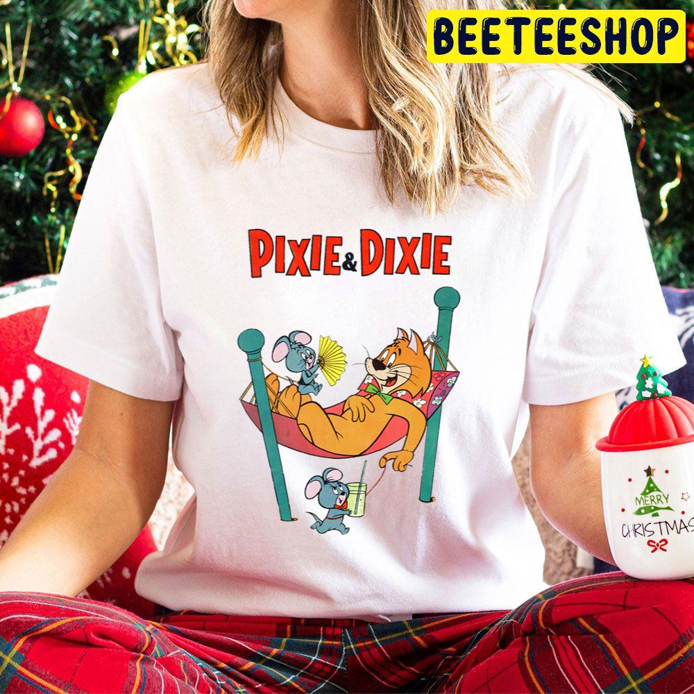 Pixie And Dixie Cartoon Trending Unisex Hoodie Pixie And Dixie Cartoon Trending Unisex Hoodie