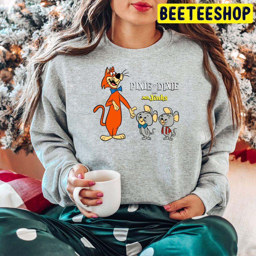 Pixie And Dixie With Mr Jinks Trending Unisex Hoodie Pixie And Dixie With Mr Jinks Trending Unisex Hoodie