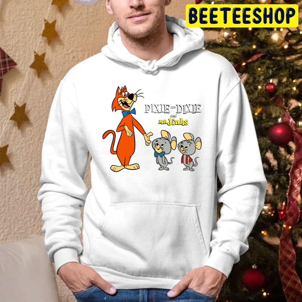 Pixie And Dixie With Mr Jinks Trending Unisex Hoodie Pixie And Dixie With Mr Jinks Trending Unisex Hoodie