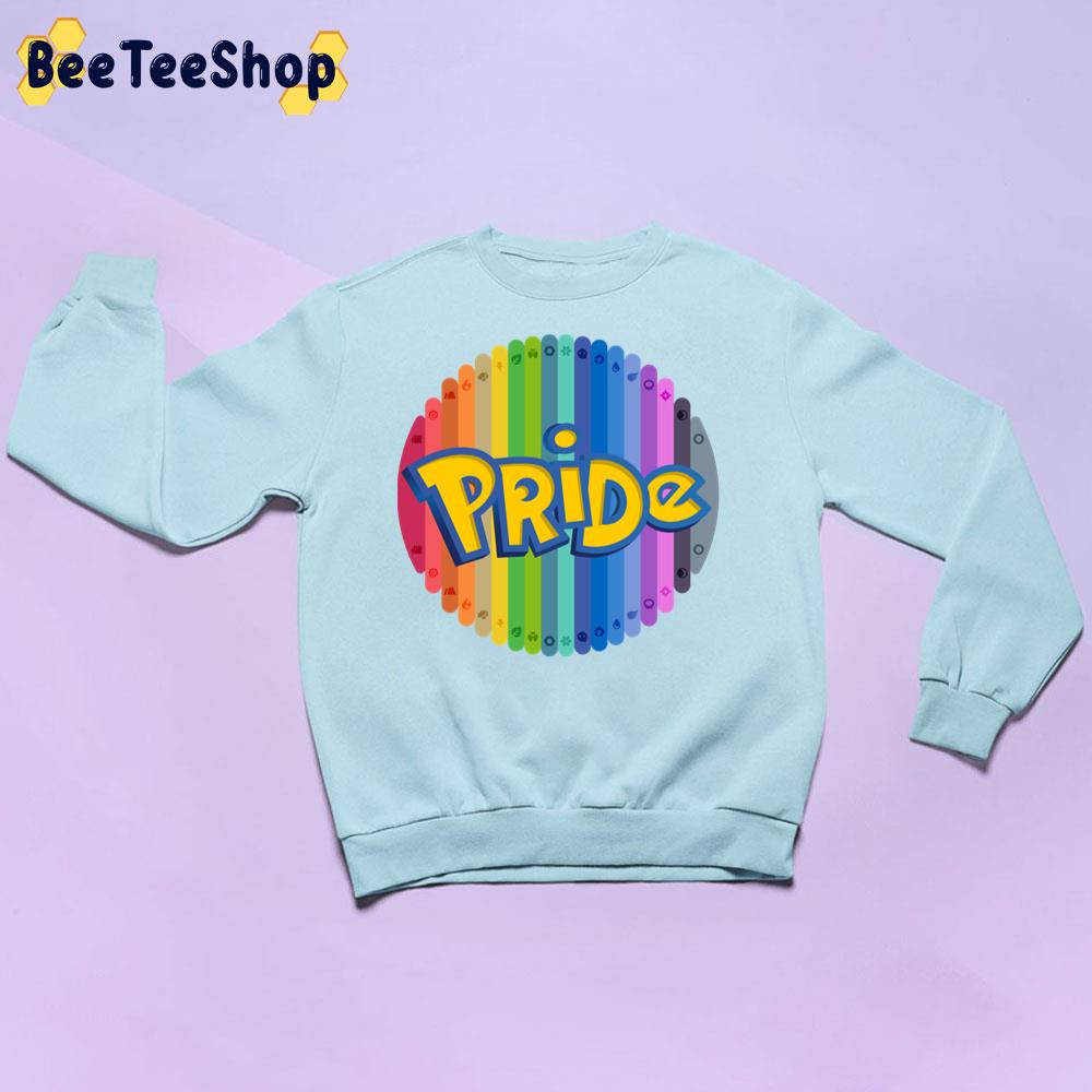 Poke Pride Trending Unisex Sweatshirt Poke Pride Trending Unisex Sweatshirt