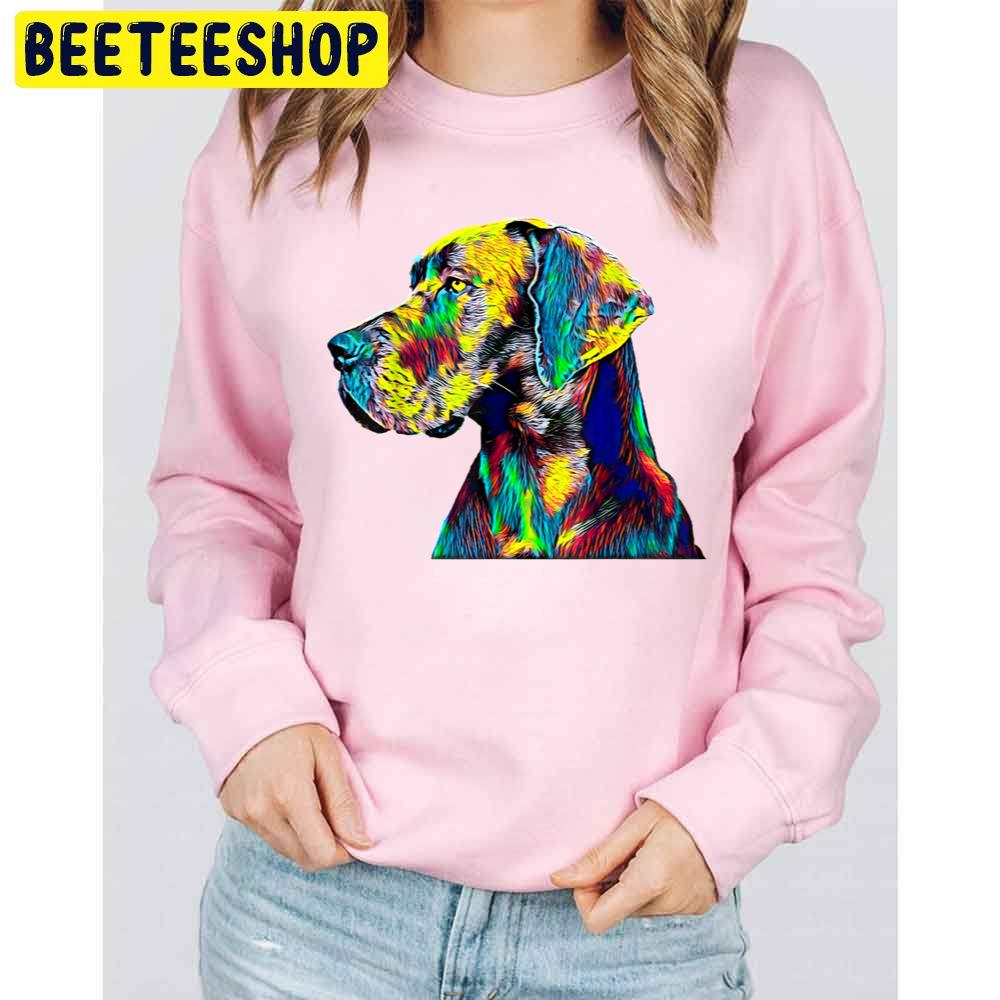 Pop Art Great Dane Trending Unisex Sweatshirt Pop Art Great Dane Trending Unisex Sweatshirt