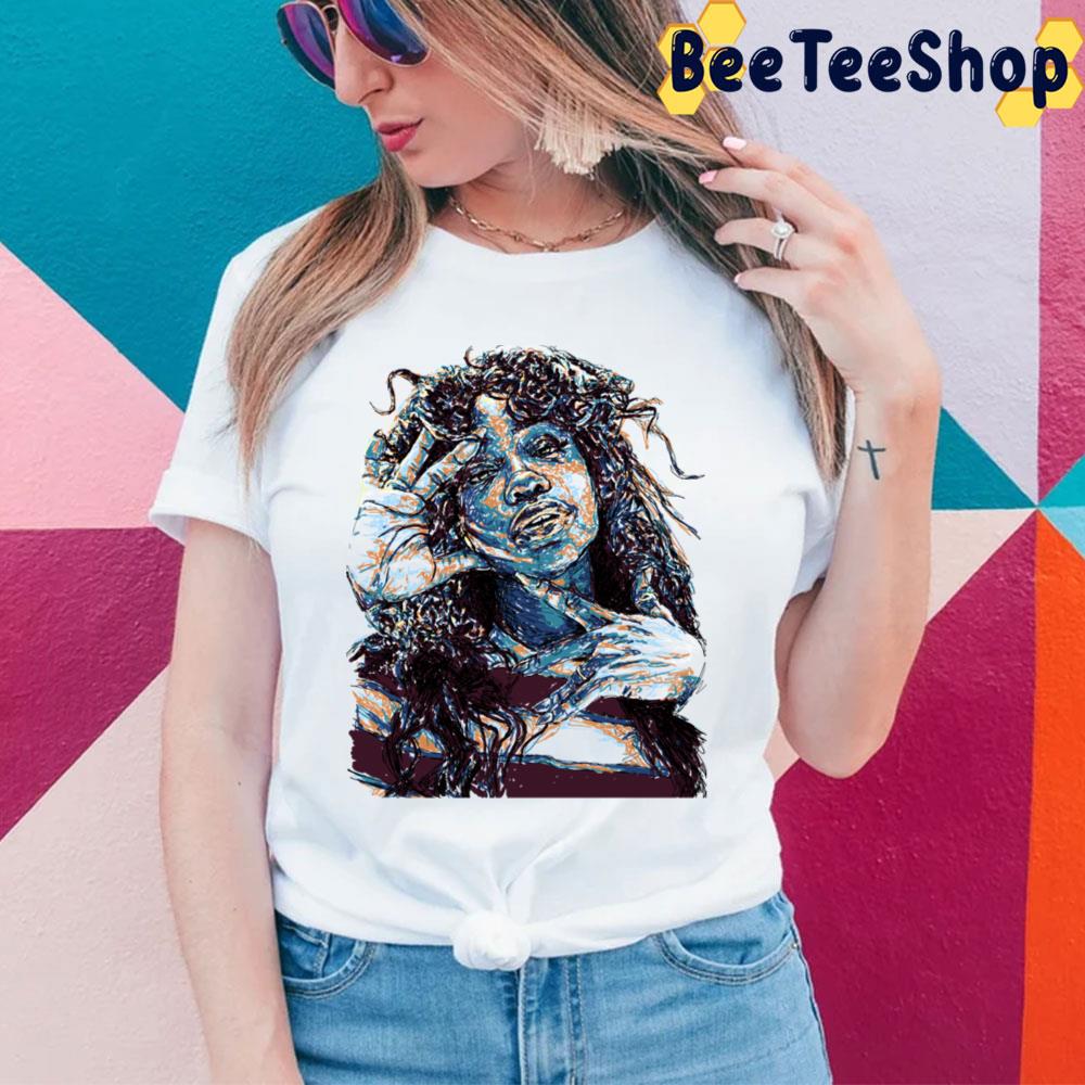 Portrait Sza Trending Unisex Sweatshirt Portrait Sza Trending Unisex Sweatshirt