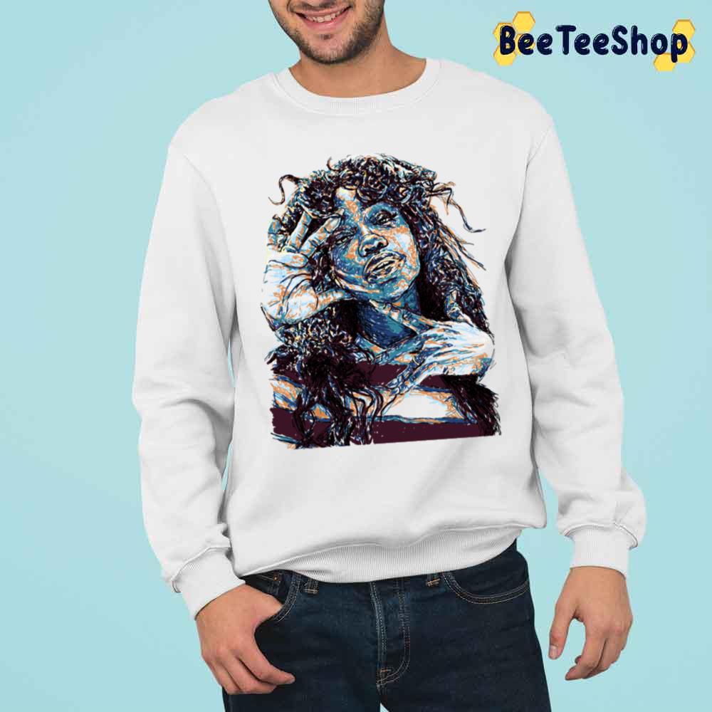 Portrait Sza Trending Unisex Sweatshirt Portrait Sza Trending Unisex Sweatshirt